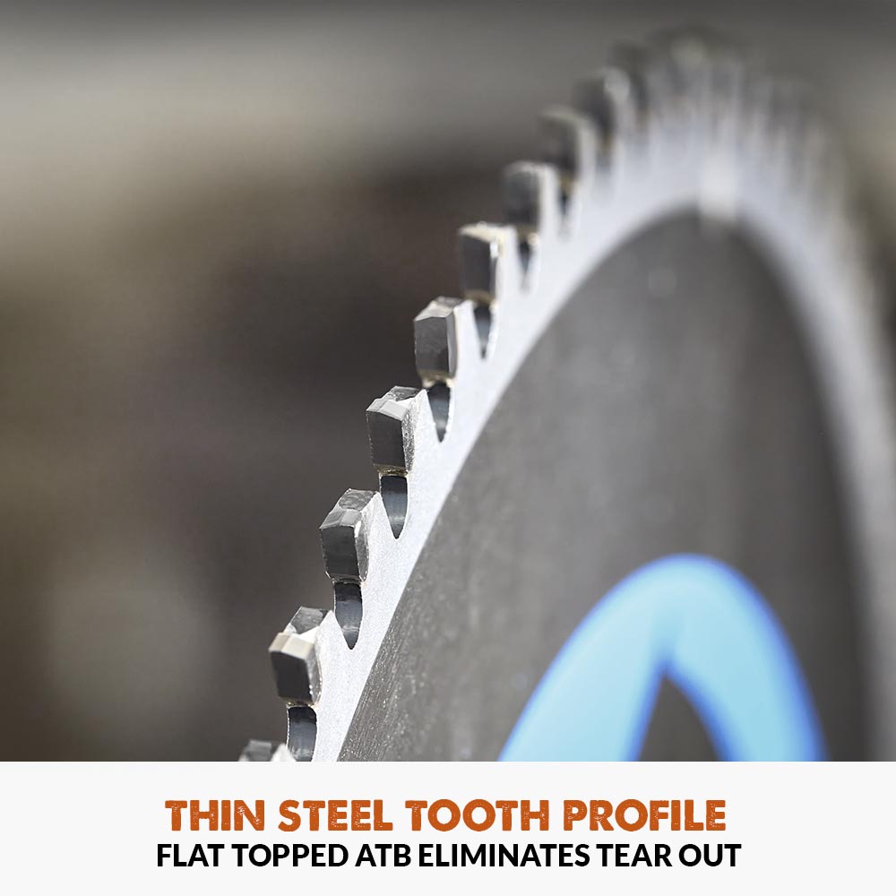 Evolution 210mm Thin Steel Cutting 68T TCT Mitre Saw Blade