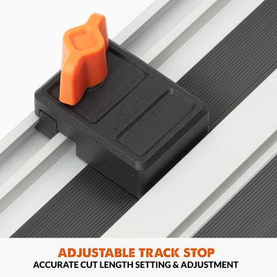 Evolution G2 Saw Track Accessory Kit, Track Square, Cable Guide, Saw Stop & Edge Strip