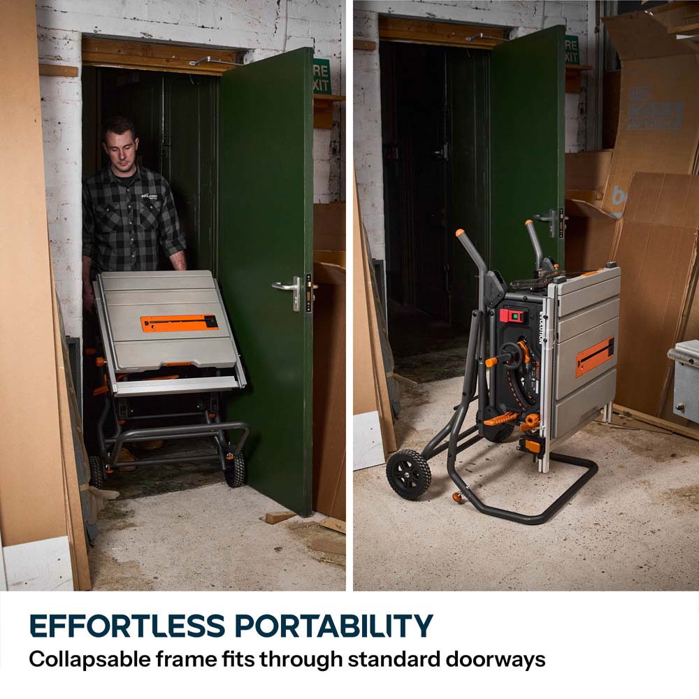 Evolution Compact Folding Wheeled Stand For R255TBL Table Saw
