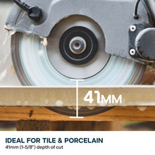 150mm Porcelain & Tile Diamond Mini Disc Cutter Blade, 22.2mm Bore