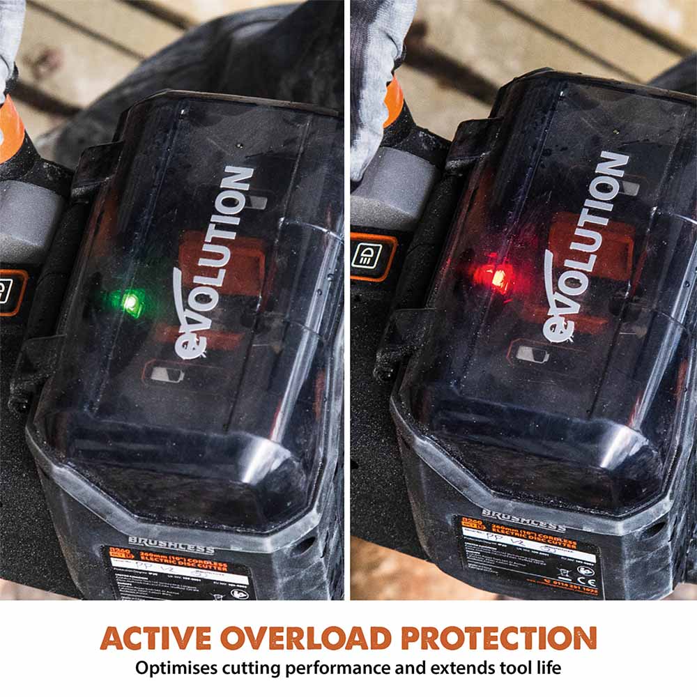 R260DCT-Li Cordless 260mm Disc Cutter With Automatic Water-Fed Dust Suppression and Premium Thin Kerf Diamond Blade