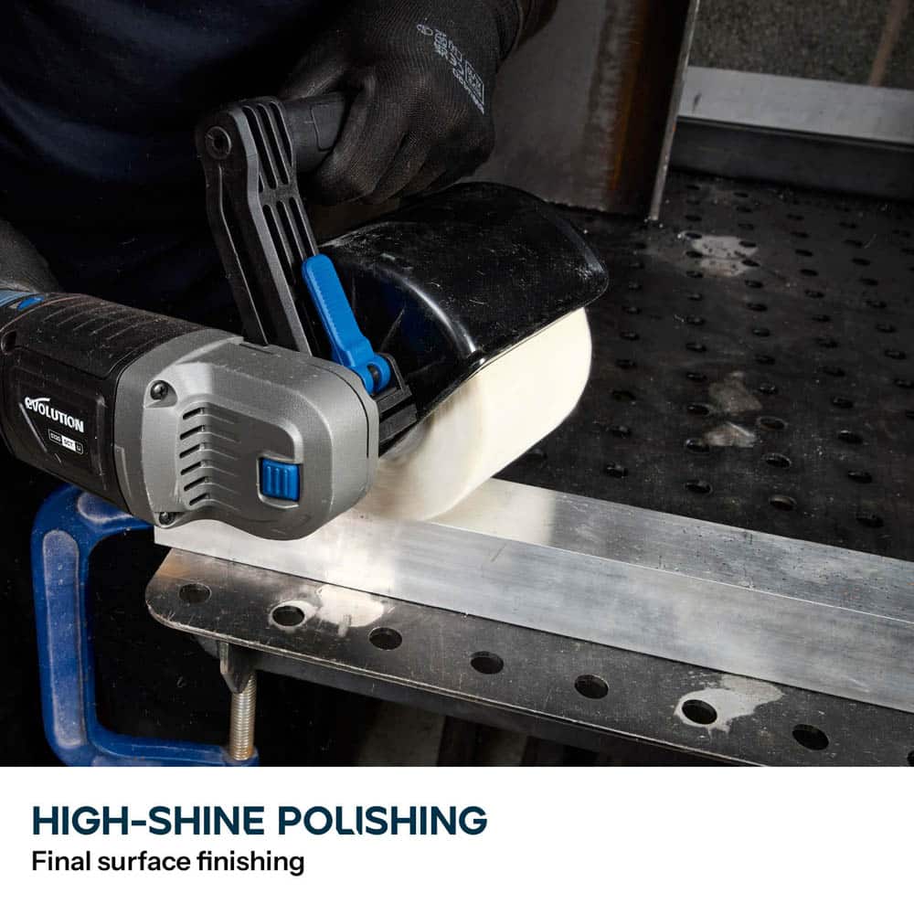 120mm Stripping, Sanding and Polishing Drums For Evolution  Cordless Surface Conditioner S120SCT-Li