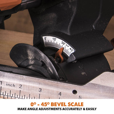 Evolution R255SMS+ 255mm Sliding Compound Mitre Saw & Stand Bundle