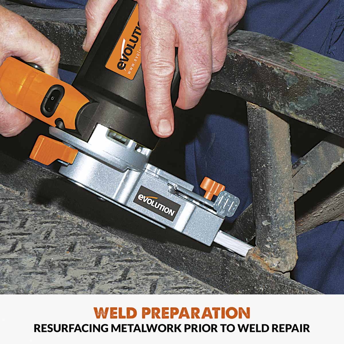 Evolution 400w Electric Thin Belt Sander Power File 230v With 3 Sanding Belts