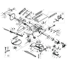 FURY6 210mm Corded Mitre / Table Saw Spare Parts