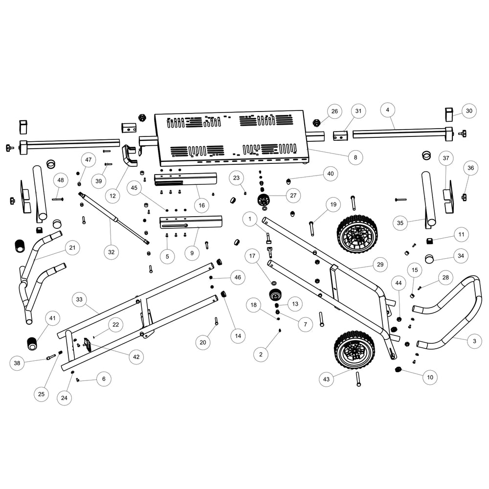 MCS STAND for S355MCS / S14MCS - Spare Parts