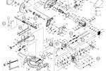 FURY3 210mm Corded Sliding Mitre Saw (Non-Flatpack Model) Spare Parts