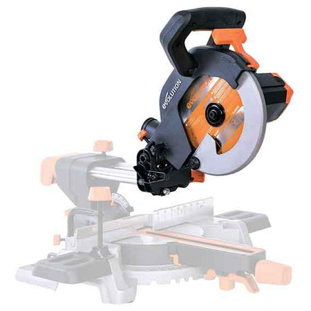 Evolution R210SMS 230V Sliding Mitre Saw Spare Parts (Head Section)