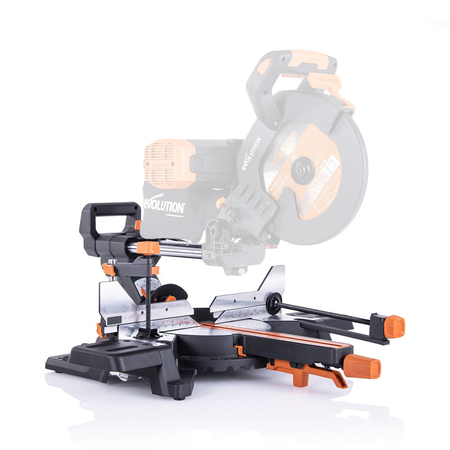 Evolution R255SMS-DB+ Sliding Mitre Saw Spare Parts (Neck, Rails & Base)