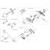 R260DCT-LI 260mm Cordless Disc Cutter Spare Parts