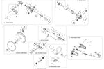 Evolution R350DCT Disc Cutter / Concrete Saw Spare Parts
