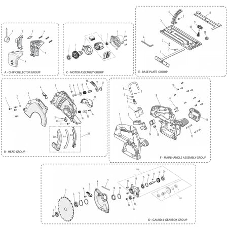 S165CCS-Li Spare Parts