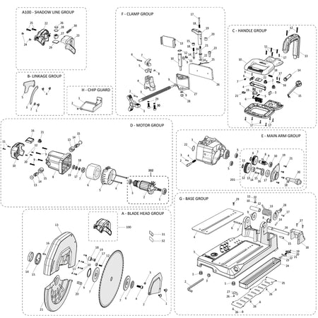 S355CPS-G2 Spare Parts