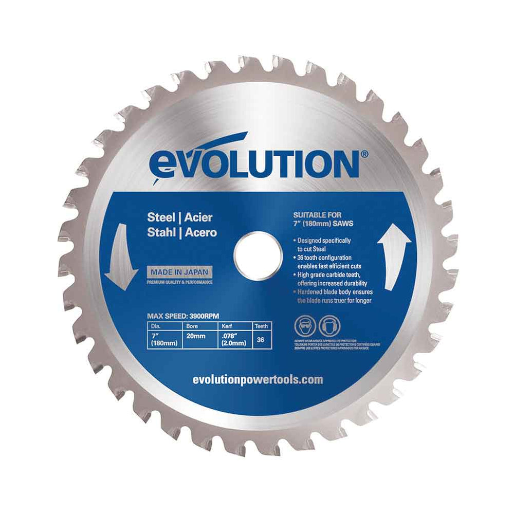 Chop Saw Blades | Metal, Wood & Multi-material Cutting | Evolution ...