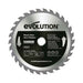Evolution 180mm Wood Cutting 30T Circular Saw Blade