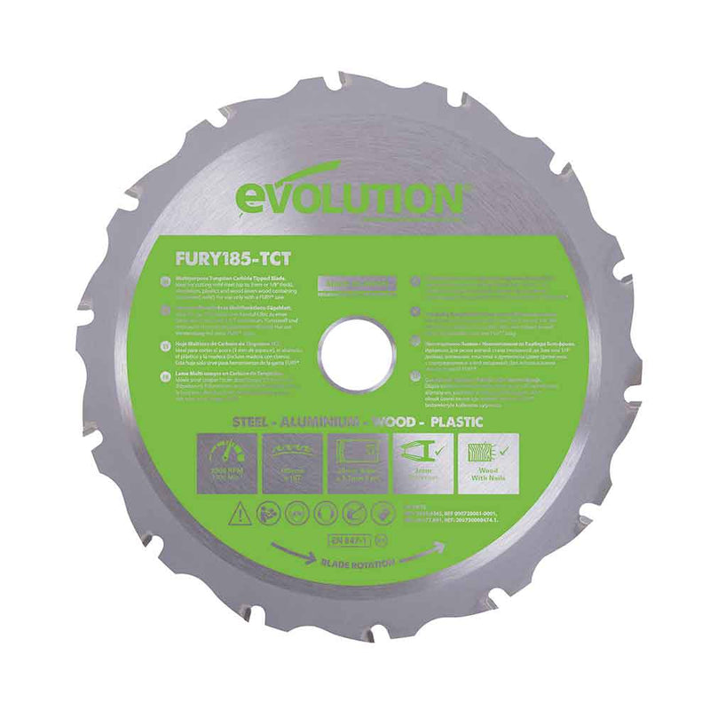Multi-Material Cutting Blades | Evolution Power Tools UK