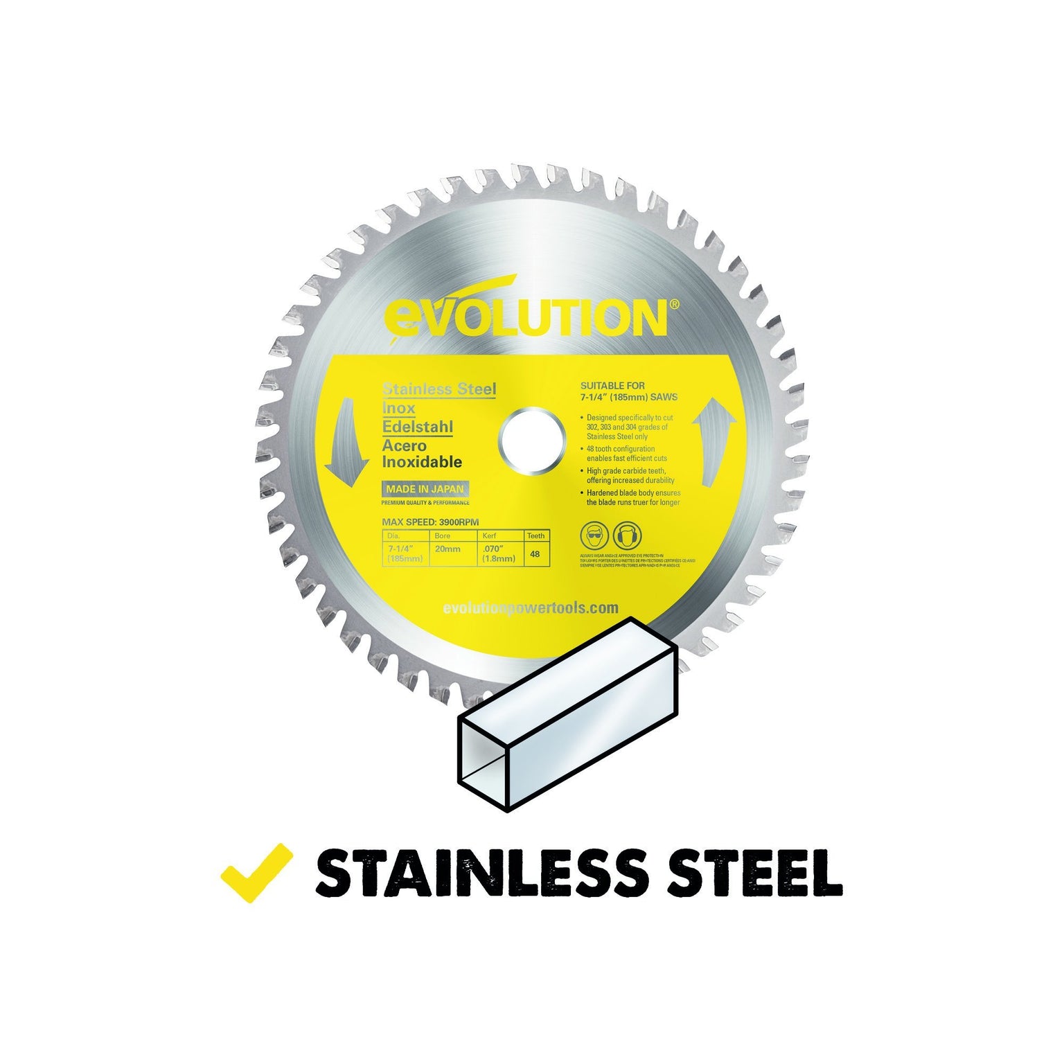 Chop Saw Blades — Evolution Power Tools UK