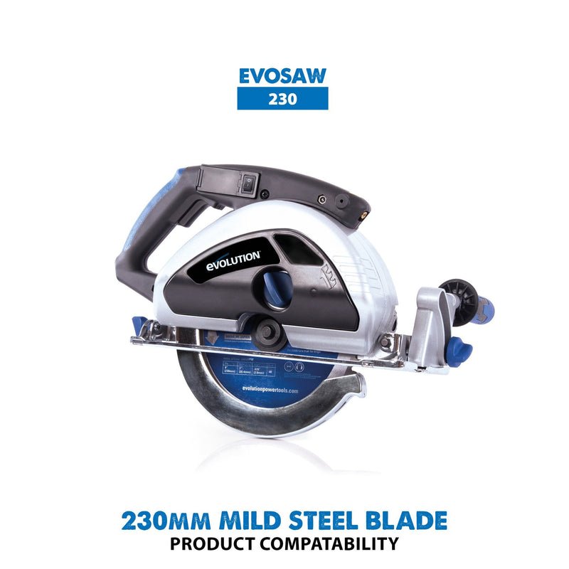 Evolution 230mm Mild Steel Cutting 48T Blade - Evolution Power Tools UK