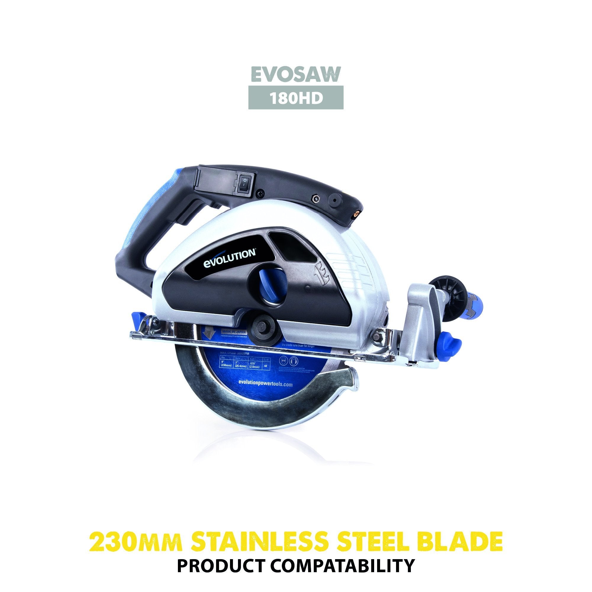 Evolution 230mm Stainless Steel Cutting 60T Blade
