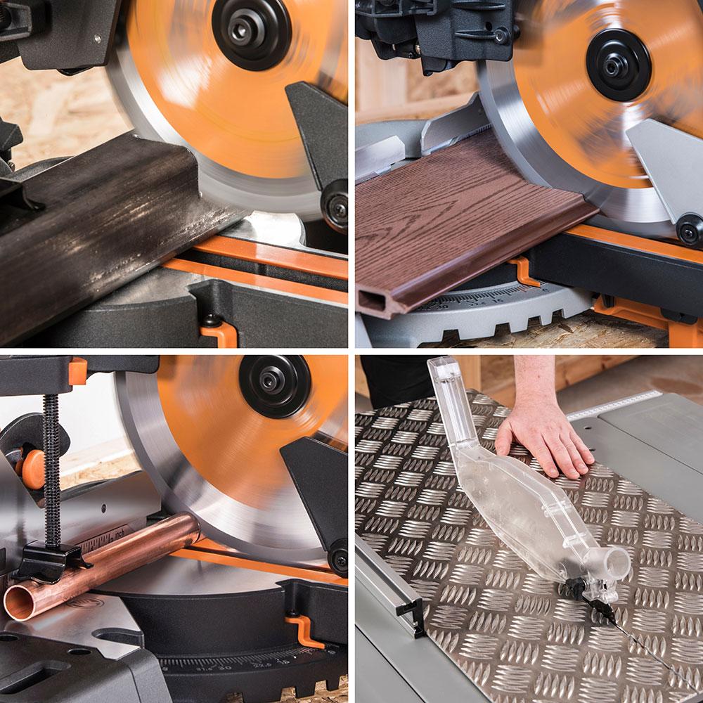 Evolution 255mm Multi-Material Cutting 28T Mitre & Table Saw Blade ...