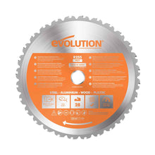 Evolution 255mm Multi-Material Cutting 28T Blade (Refurbished - Like New)