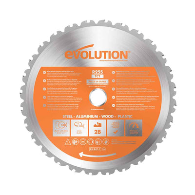 Evolution 255mm Multi-Material Cutting 28T Blade (Refurbished - Like New)