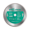 Evolution 355mm Aluminium Cutting 80T TCT Chop Saw Blade