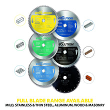 Evolution 355mm Stainless Steel Cutting 90T Chop Saw Blade