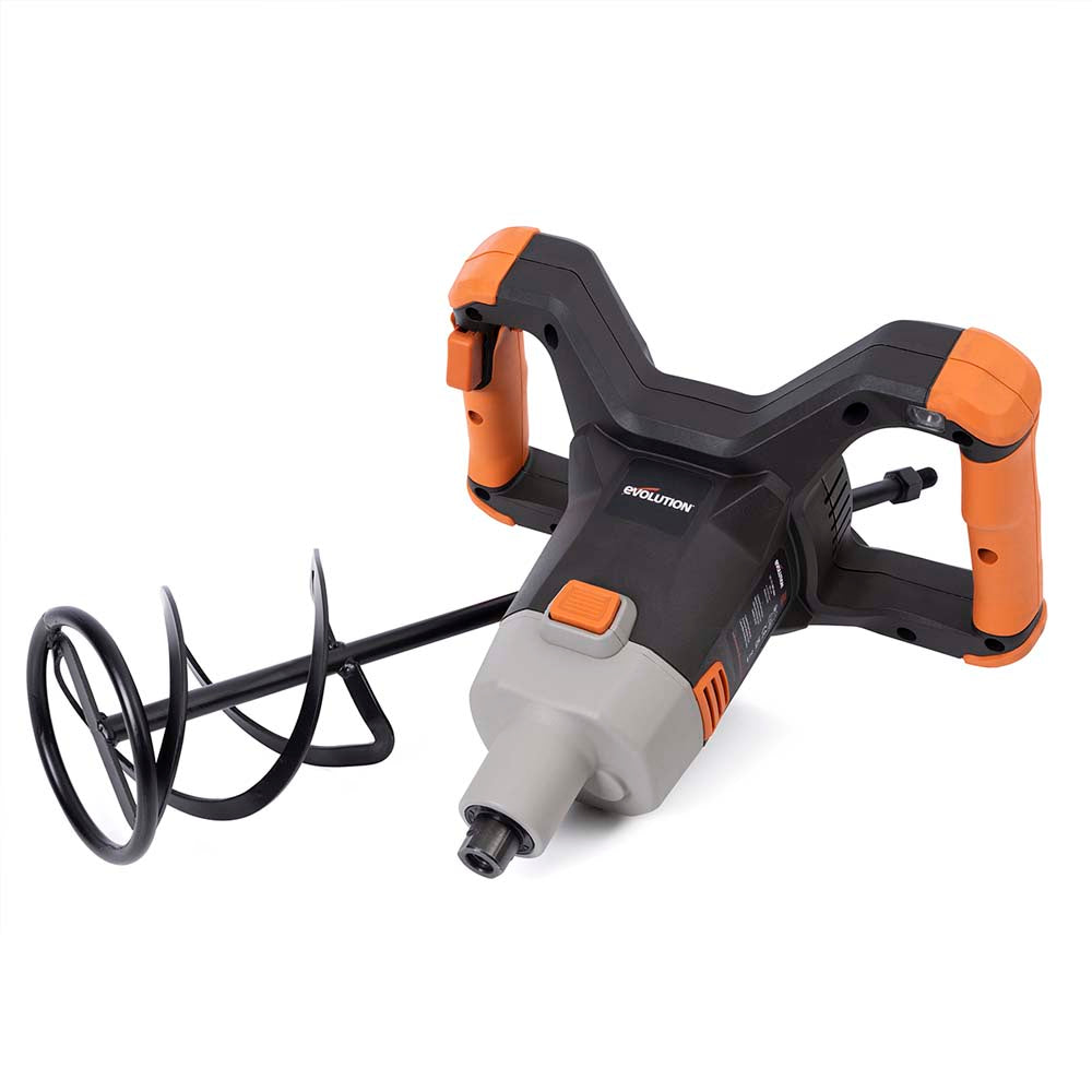 Evolution Cordless 18v Paddle Mixer with 120mm Multi-Mix Paddle | R120MXR-Li