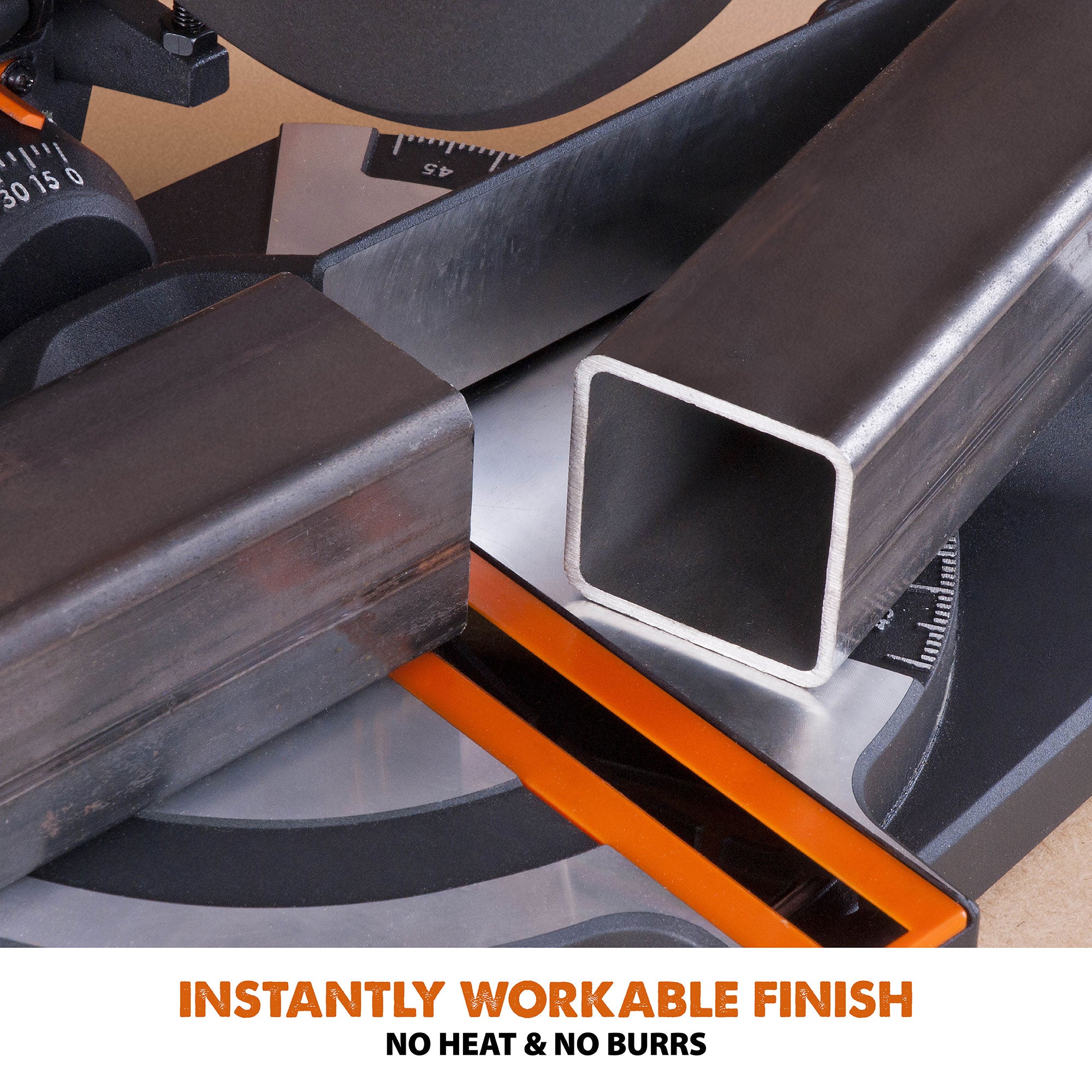 Evolution R210CMS+ 210mm 1200w Compound Mitre Saw With TCT Multi-Material Cutting Blade