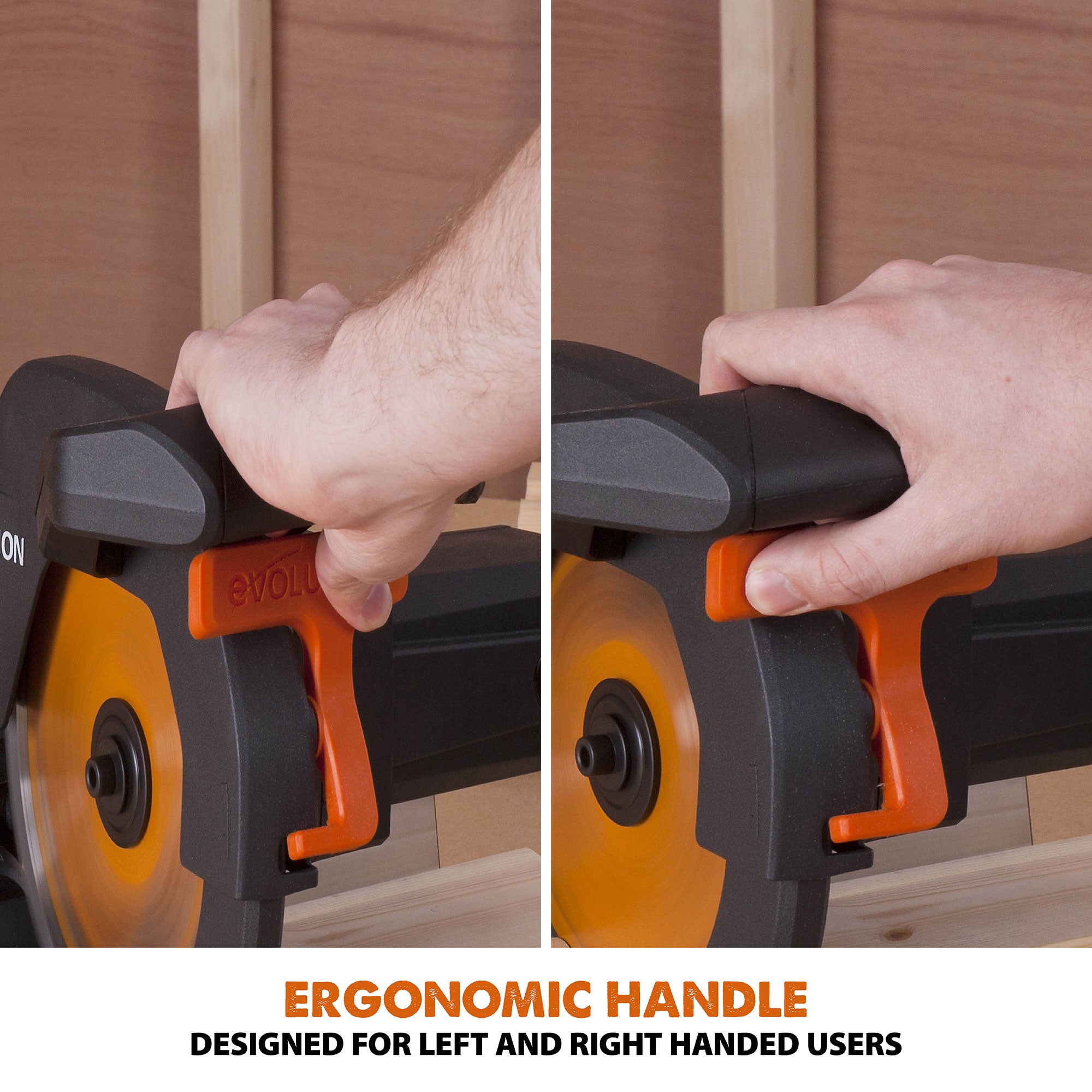 Evolution R210CMS+ 210mm 1200w Compound Mitre Saw With TCT Multi-Material Cutting Blade