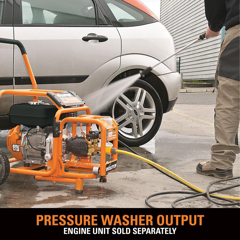 Evolution Evo-System 175 Bar Pressure Washer Output