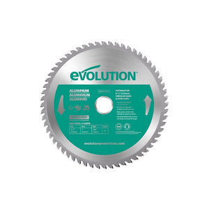 Evolution 210mm Aluminium Cutting 60T TCT Circular Saw Blade