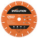Evolution 230mm Heavy Duty Diamond Demolition Disc Cutter Blade, Segmented Edge, 22.2mm Bore
