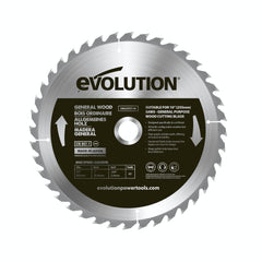 Evolution 255mm General Wood Blade 40T