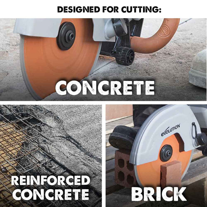 Explosive Segmented Cutter Evolution Saw Blades | Evolution Power Tools UK