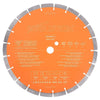 Evolution 300mm Premium Diamond Disc Cutter Blade With High Diamond Concentration, Segmented Edge and 22.2mm Bore