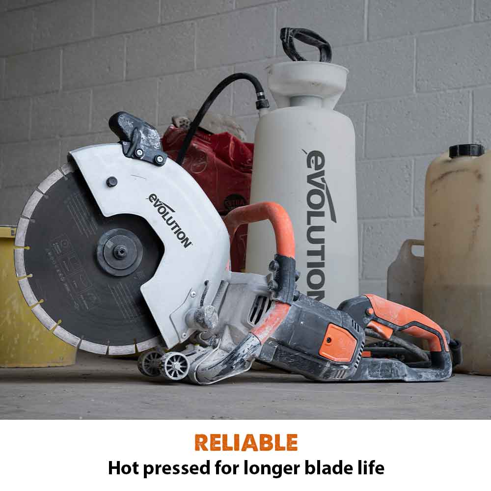 Evolution 300mm General Purpose Diamond Disc Cutter Blade, 22.2mm Bore