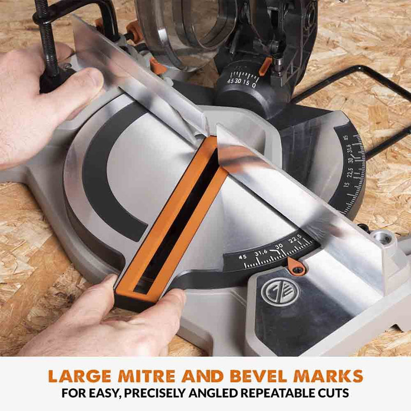 Evolution Cordless 18v EXT Li-Ion R185CMS-Li Compound Mitre Saw Inc Multi-Material Blade - Evolution Power Tools UK