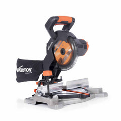 Evolution Cordless R185CMS-Li 185mm Compound Mitre Saw 18v Li-Ion EXT Inc Multi-Material Blade (Promo)