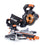 Evolution Cordless R185SMS-Li 185mm Sliding Mitre Saw & Evolution XL Rolling Mitre Saw Stand Bundle