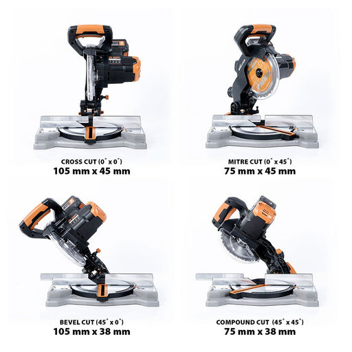 Evolution Cordless Beginners Tool Bundle 18v Li-Ion EXT - Evolution Power Tools UK