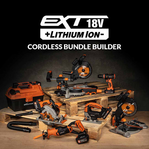 Evolution Cordless EXT 18V Li-Ion Range - Multi - Evolution Power Tools UK