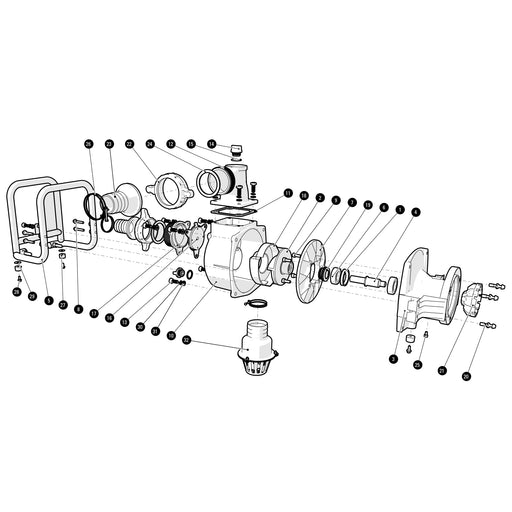 Evolution DWP1000 Spare Parts - Evolution Power Tools UK