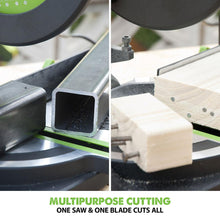 Evolution F210CMS 210mm Compound Mitre Saw With TCT Multi-Material Cutting Blade (230v)(Refurbished - Like New)