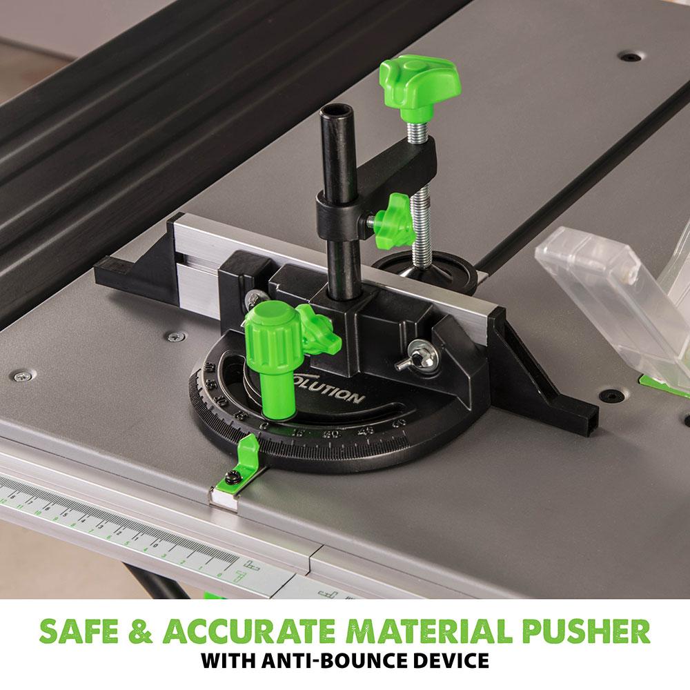 Evolution FURY5-S 255mm Table Saw Bundle With 40T General Wood And 28T Multi-Material Blades