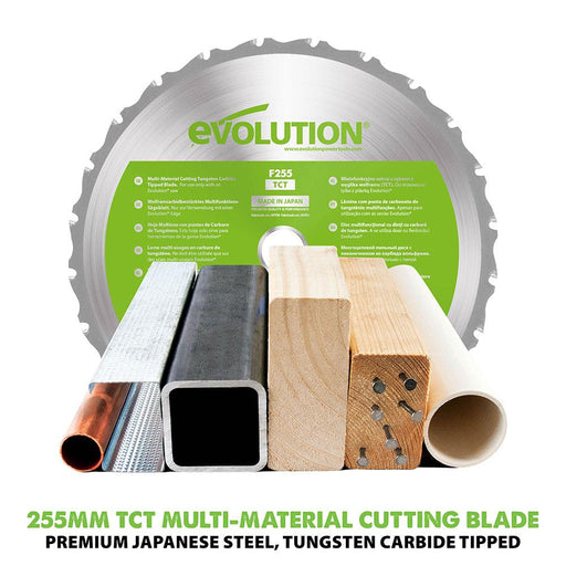 Evolution FURY5-S 255mm Table Saw (Refurbished Like New) - Evolution Power Tools UK