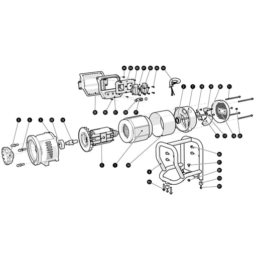 Evolution GEN2800 Spare Parts - Evolution Power Tools UK