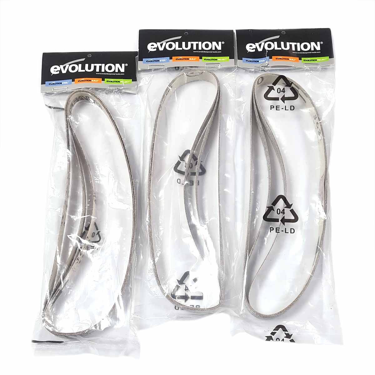 Evolution Precision File Sander Belts 3x3 Multipack (457mm) Evolution