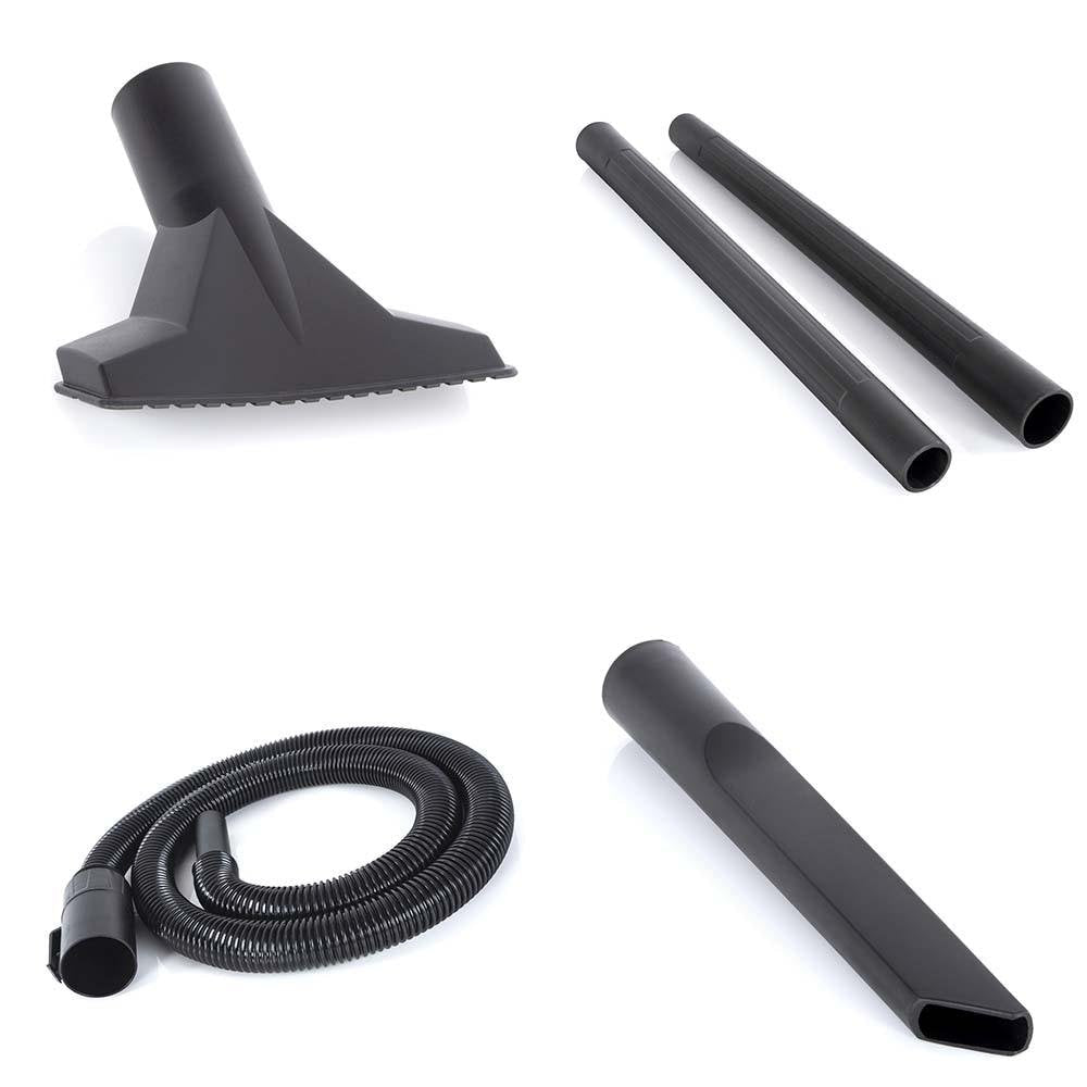 Evolution R15VAC 1000 Watt 15L Wet & Dry Workshop Vacuum Cleaner Dust Extractor With 1700W Power Take-off_Refurbished Grade-B